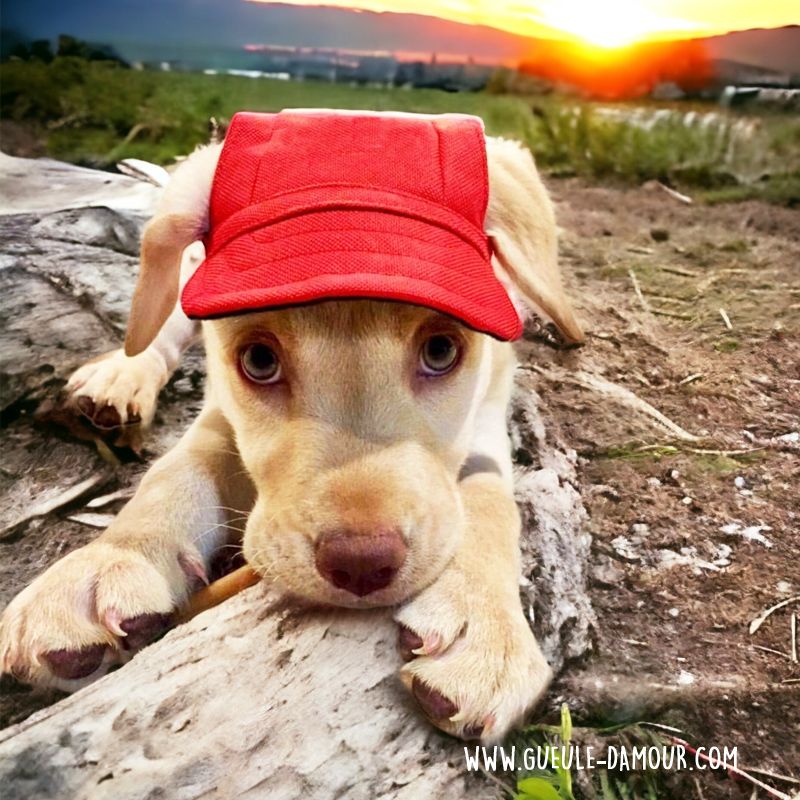 gorra de sol para perros