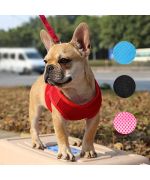 harness t-shirt for dog pink