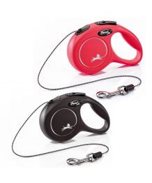 Flexible leash for dogs and cats