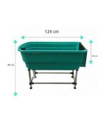 bathtub for large dog - dimensions