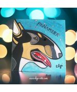 Perro de pintura personalizado