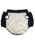 Light puffer jacket for cats and dogs - blue
