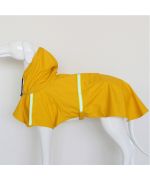 Waterproof furry dog coat