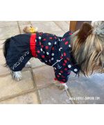 Raincoat for dog with paws delivery Paris Marseille Avignon Nice Valence Caen Nancy