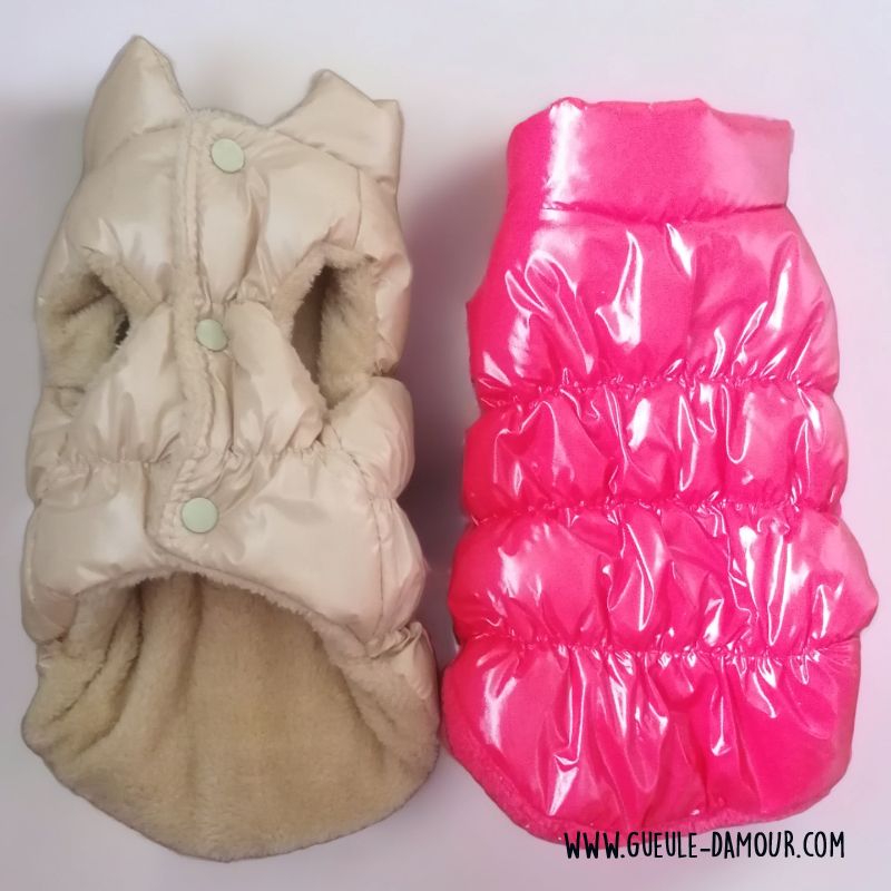 Waterproof dog jumpsuit - red