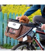 cesta de bicicleta para perros
