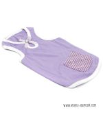 buy t-shirt for female dogs purple rhinestone romantic style cheap very pretty in Paris, Nancy, Marseille, Metz