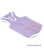 tshirt pour chien mauve