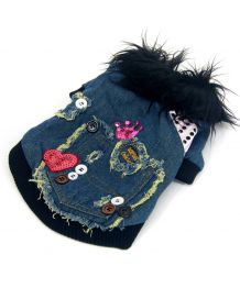 Manteau pour chien Rockabilly