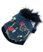 Trendy and fashionable dog coat Mouth of love cheap on your trendy online pet store for pets