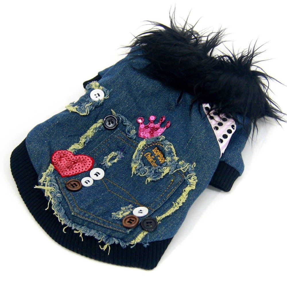 Trendy and fashionable dog coat Mouth of love cheap on your trendy online pet store for pets