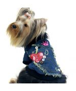 Trendy and fashionable dog coat Mouth of love cheap on your trendy online pet store for pets