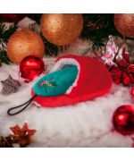 peluche navideño para perro