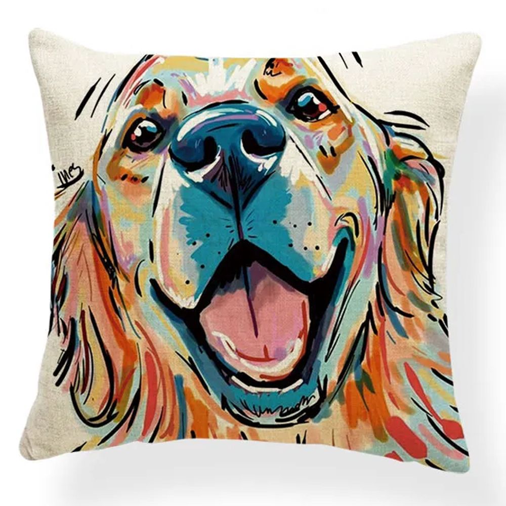 housse de coussin labrador