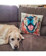 Cheap labrador cushion for home interior