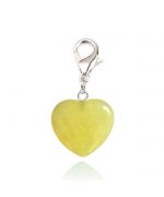 natural stone dog pendant