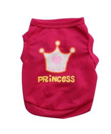 Princess dog and cat tank top