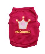 camiseta de perro princesa