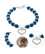 Collier bijou pour Bichon Maltais