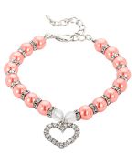 collar de perlas para caniche estándar