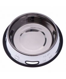 Stainless Steel Bowl For Dogs and Cats Paws and Bones