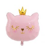 ballon tête de chat mignon