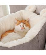 cesta suave para gatos