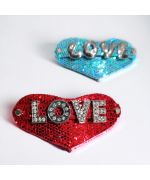barrette paillette pour chien