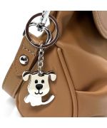 Very cute dog keyring for an original gift from the Gueule d'Amour boutique