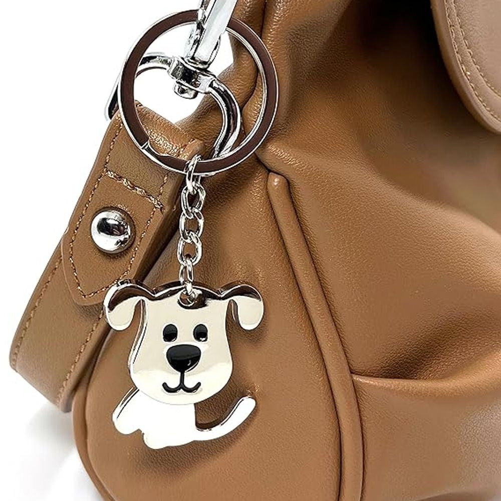 Very cute dog keyring for an original gift from the Gueule d&#039;Amour boutique