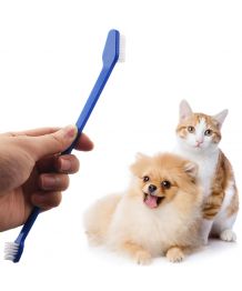 cepillo de dientes para perros y gatos