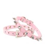 collar con tachuelas para perro pequeño