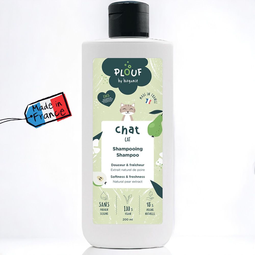 Shampooing doux pour chat Vegan