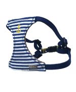 blue marine dog harness