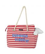 Bolsa de transporte estilo náutico para perros pequeños