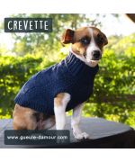 Ropa azul marino para mascotas chic Isla de la Reunión Martinica Guadalupe San Bartolomé