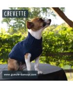 Ropa azul marino para mascotas chic Isla de la Reunión Martinica Guadalupe San Bartolomé