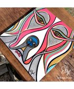 personalized dog painting gift