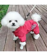 combinaison de pluie pour bichon fille