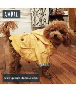 marine dog raincoat