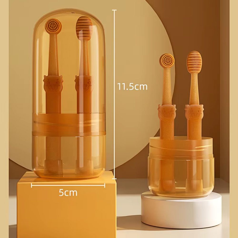 silicone toothbrush for small dogs
