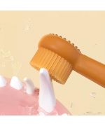 brosse a dent pour chien silicone
