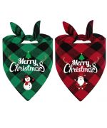 Merry Christmas Dog Scarf