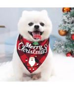 Merry Christmas Dog Scarf