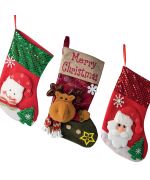 Calcetín navideño para perros