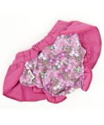 Hygienic briefs for dog girl female pink with skirt cheap panties small animals