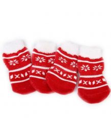 Socks for dogs and cats - snowflake
