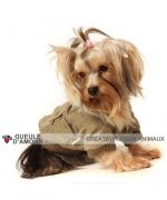 Soft plush dog coat for original and cute Christmas gift, delivery Paris, Marseille, Lyon, Metz, Nancy