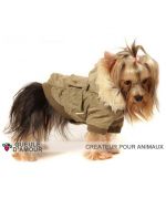 Soft warm dog coat for winter cheap in free delivery 24/48 Paris, Grenoble, Nantes, Lyon, Strasbourg ...