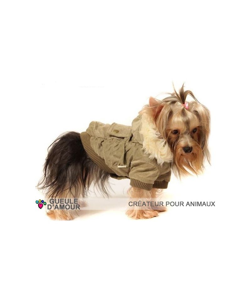 manteau pour chien yorkshire pas cher